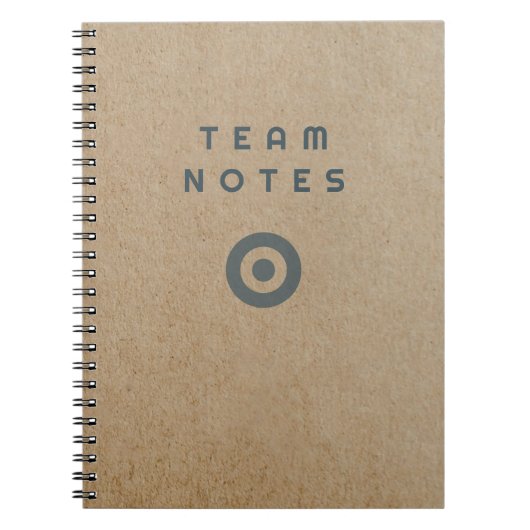 Teamnotities notitieboek (Voorkant)