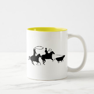 teamropers 100 tweekleurige koffiemok