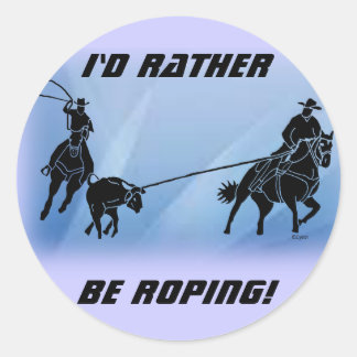 teamropers 201 ronde sticker