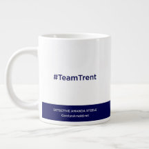 #TeamTrent 20 oz koffiekop