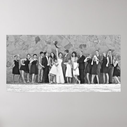 TeamTrouw borst Poster (Voorkant)
