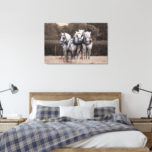 Teamwerk Canvas Afdruk (Insitu (Slaapkamer))