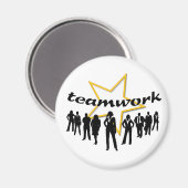 Teamwerk Magneet (Voorkant / Achterkant)