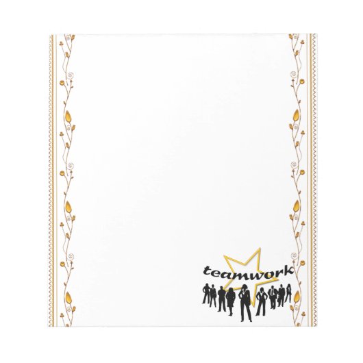 Teamwerk Notitieblok (Voorkant)