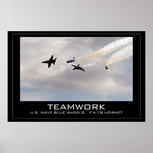 Teamwerk Poster (Voorkant)