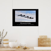 Teamwerk Poster (Keuken)