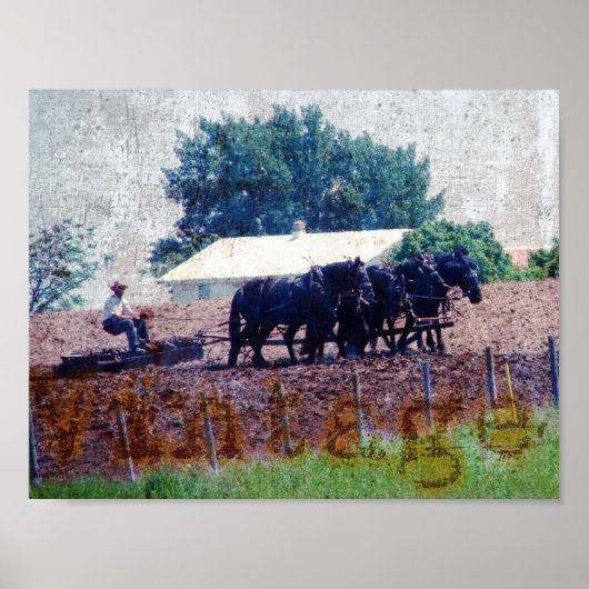 teamwerk poster (Voorkant)