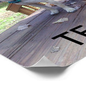 Teamwerk Poster! Pugs werken samen! Poster (Hoek)