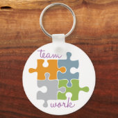 Teamwerk Sleutelhanger (Voorkant)