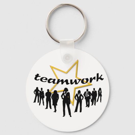Teamwerk Sleutelhanger (Voorkant)