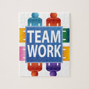 Teamwerktabel Legpuzzel