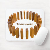 Teamwork Circle Mousepad Muismat (Met muis)