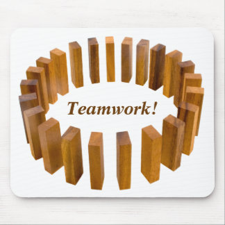 Teamwork Circle Mousepad Muismat