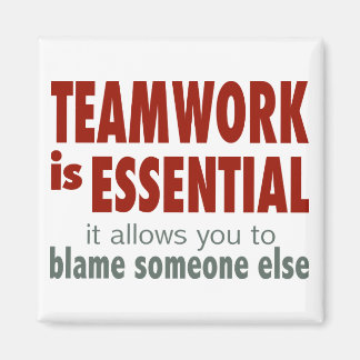 Teamwork is essentieel magneet