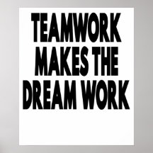 Teamwork maakt het droomwerk
