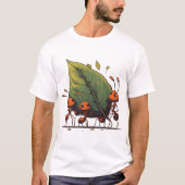 Teamwork maakt het droomwerk t-shirt (Voorkant)