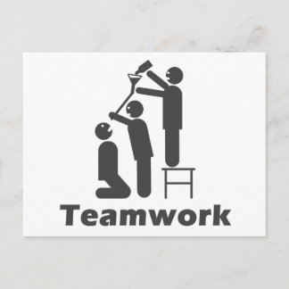 Teamwork - Motivatie koopwaar Briefkaart