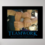Teamwork Poster (Voorkant)
