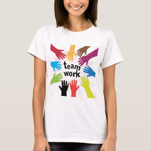 teamwork t-shirt (Voorkant)