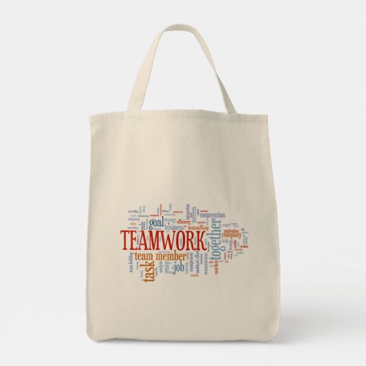 TEAMWORK TOTE BAG (Achterkant)