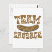 Teamworst Briefkaart (Voorkant / Achterkant)