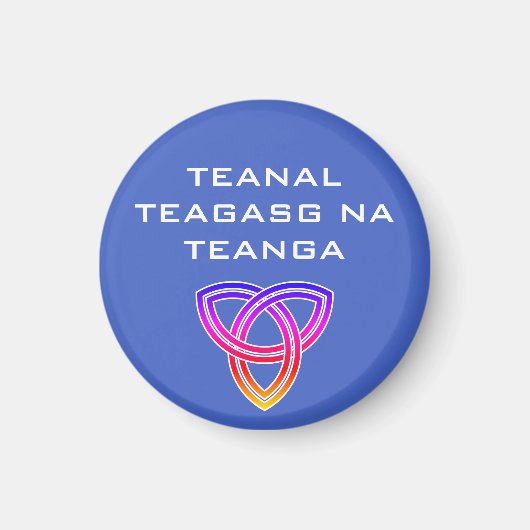 Teanal Teagasg na Teanga Magnet (Devant)