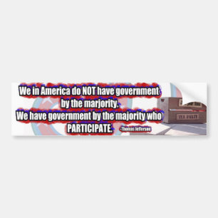 TeaParty Jefferson neemt Bumpersticker deel