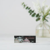 Teapot anglais vintage Carte de visite 1 (Debout devant)