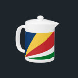 Teapot aux couleurs seychelloises<br><div class="desc">Ajoutez une touche vibrante à votre tea time avec cette élégante théière aux couleurs seychelloises ! Réalisée avec soin du détail, cette théière est plus qu’un simple élément de cuisine fonctionnel, c’est un énoncé de style et d’expression culturelle. Les couleurs audacieuses d'inspiration seychelloise créent une esthétique étonnante et moderne, ce...</div>