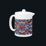 Teapot avec Pays-Bas Colors Design<br><div class="desc">Servez le thé dans le style avec notre théière exclusive avec couleurs Pays-Bas dans un précieux design de mosaïque 3D en pierres précieuses ! Cette élégante théière allie le vibrant tricolore de la Pays-Bas à un superbe effet de mosaïque 3D, réalisé à partir de pierres précieuses. Les couleurs emblématiques du...</div>