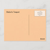 Teapot Briefkaart (Achterkant)