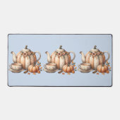 Teapot citrouille avec fleurs d'automne (Recto)