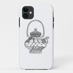 Teapot Doodle iPhone 11 Hoesje