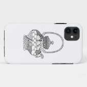Teapot Doodle Case-Mate iPhone Case (Achterkant (horizontaal))