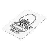 Teapot Doodle Magneet (Linkerzijde)