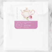 Teapot Echinacea Tea Étiquette (Sac)