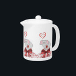 Teapot Eléphant Vintage Saint Valentin<br><div class="desc">Teapot Quelque chose pour tout le monde offre une théière personnalisée customisée spécialement pour vous. Pendant que vous êtes déjà ici, vous pouvez vouloir voir d’autres articles de toilette connexes tels que des t-shirts, des rideaux de douche, des distributeurs de savon, des nattes de bain, des ensembles de bain, des...</div>