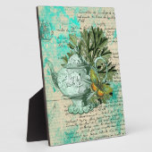  Teapot & Ephemera Collage Fotoplaat (Zijkant)