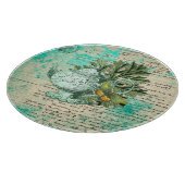  Teapot & Ephemera Collage Snijplank (Hoek)