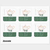 Teapot Eucalyptus Tea Label (Vel)