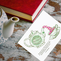 Teapot Grace and Blessings Inspirerend