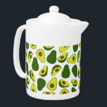 Teapot imprimé Motif Avocado<br><div class="desc">Teapot imprimé Motif Avocado</div>