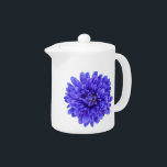 Teapot La Bluette<br><div class="desc">Simple théière à fleurs bleues. Très moderne. Ce design est également disponible sur les assiettes et les tasses.</div>