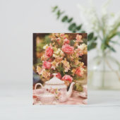 Teapot - Meer thee Milady Briefkaart (Staand voorkant)