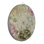 Teapot Paris Tea Party Dartbord (Voorkant Links)