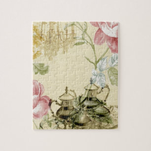 Teapot Paris Tea Party Legpuzzel