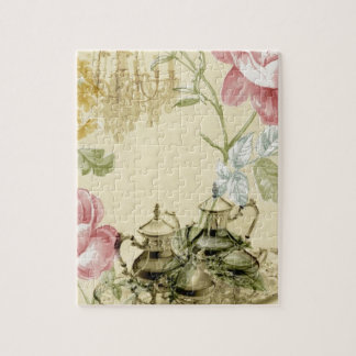 Teapot Paris Tea Party Legpuzzel