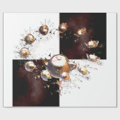 Teapot Party Cadeaupapier (Vlak)