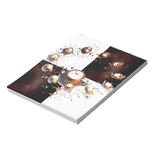 Teapot Party Notitieblok (Gedraaid)