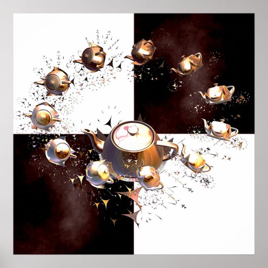 Teapot Party Poster (Voorkant)